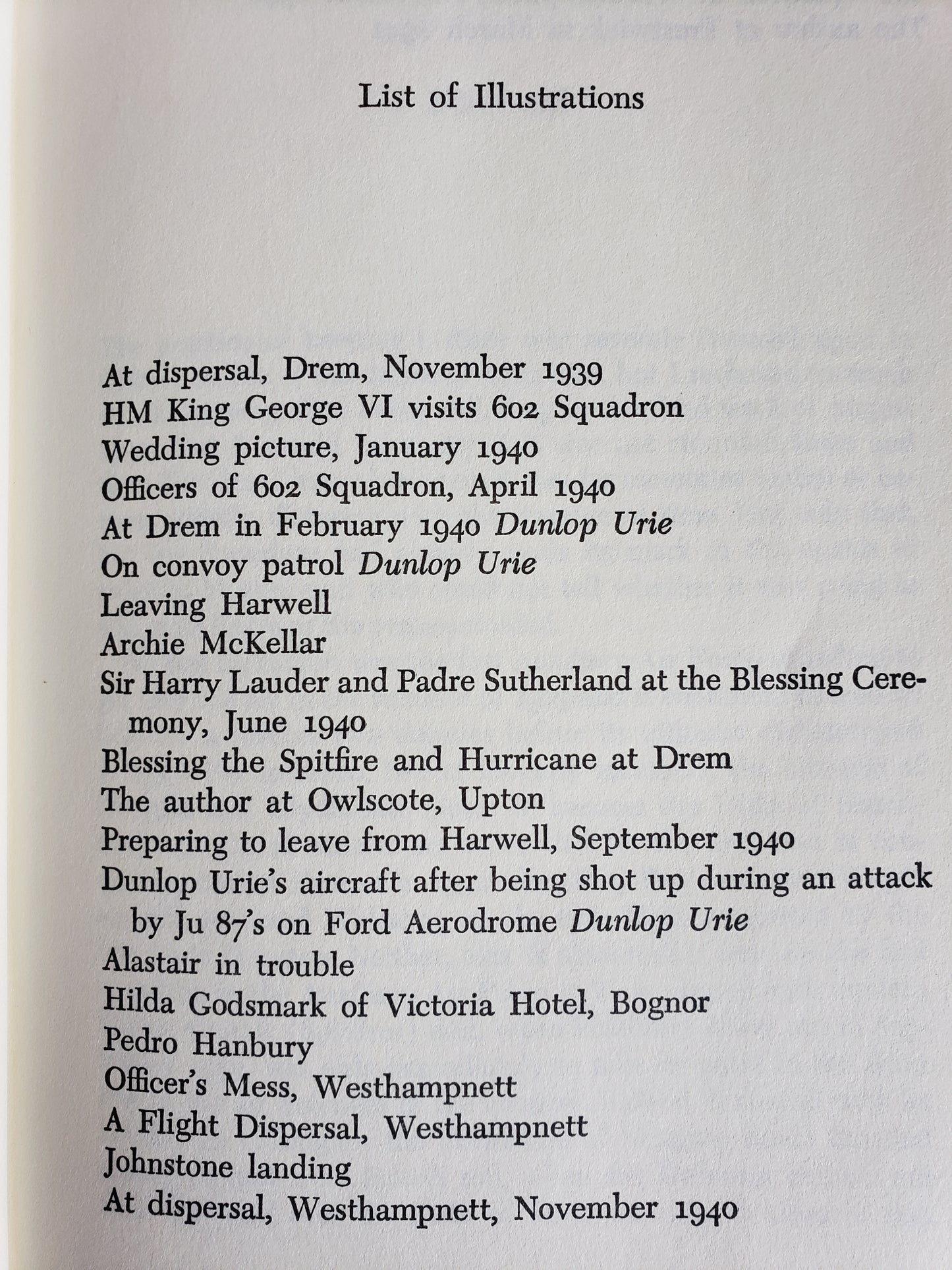 Enemy in the Sky, My 1940 Diary, by Air Vice-Marshal Sandy Johnstone, CB, DFC