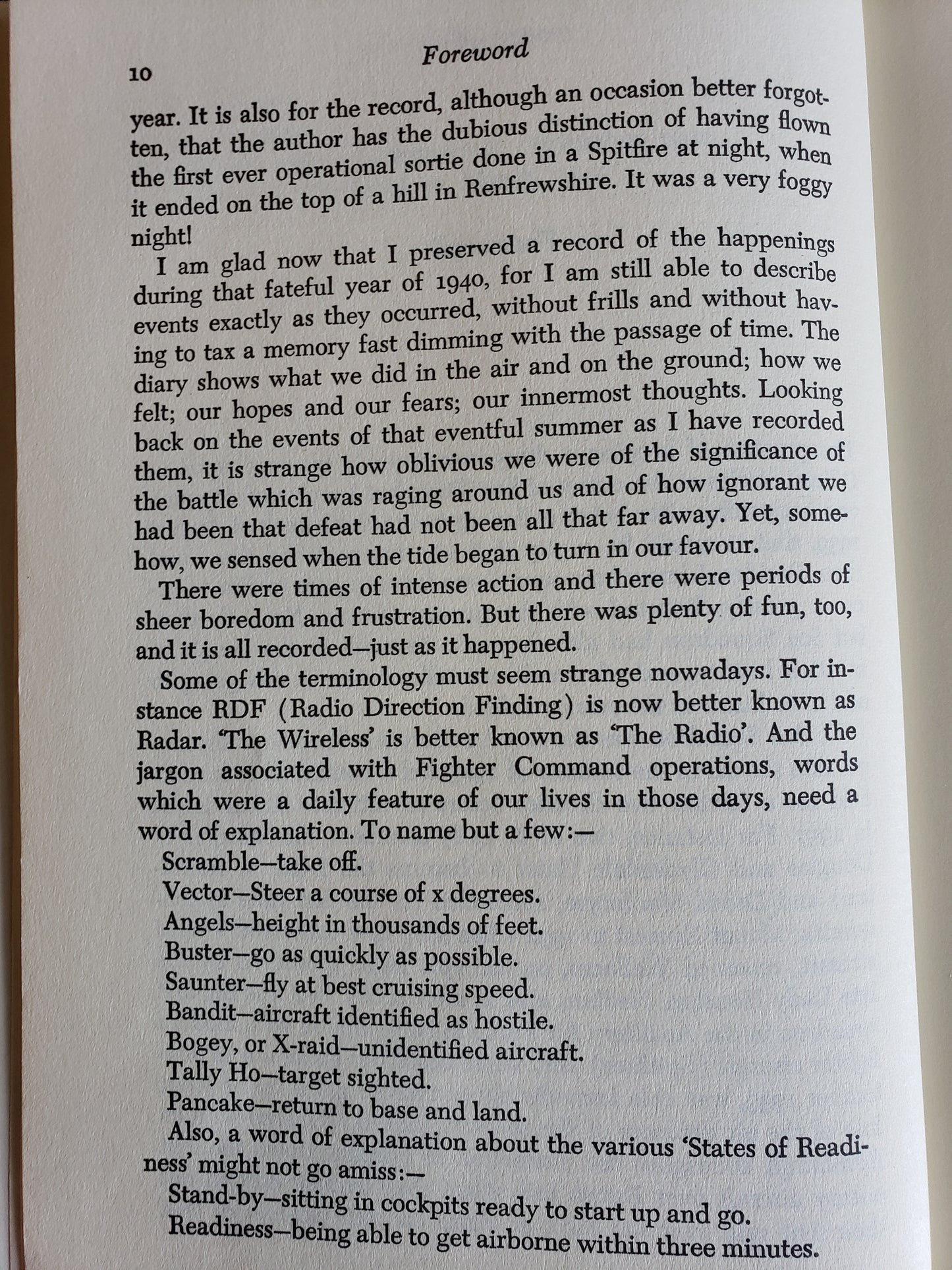 Enemy in the Sky, My 1940 Diary, by Air Vice-Marshal Sandy Johnstone, CB, DFC