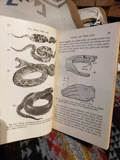 1945 American Red Cross First Aid Textbook