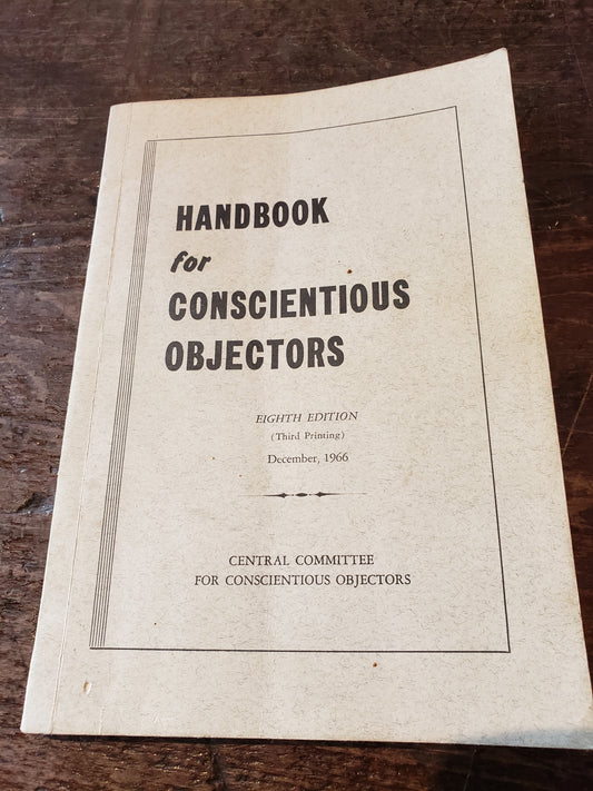 Handbook for Conscientious Objectors (1968)