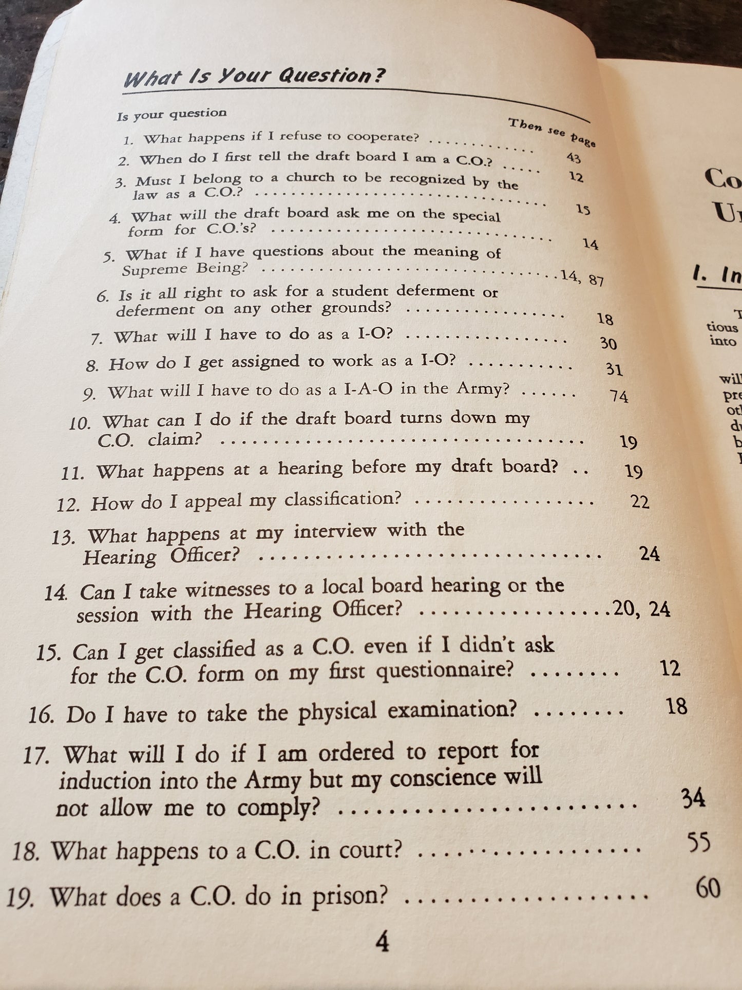 Handbook for Conscientious Objectors (1968)