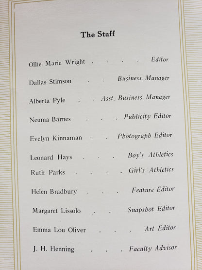 1928 CAMEL yearbook (CCHS)
