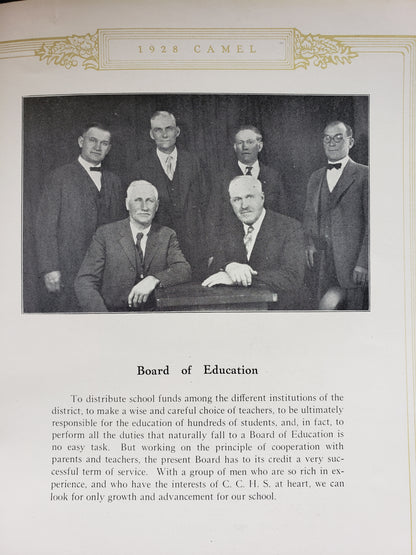 1928 CAMEL yearbook (CCHS)