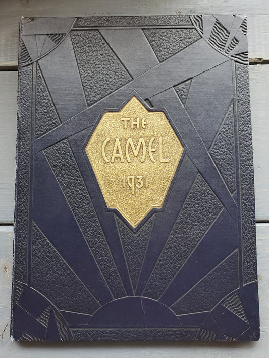 1931 CAMEL yearbook Campbell County High School Gillette Wyoming