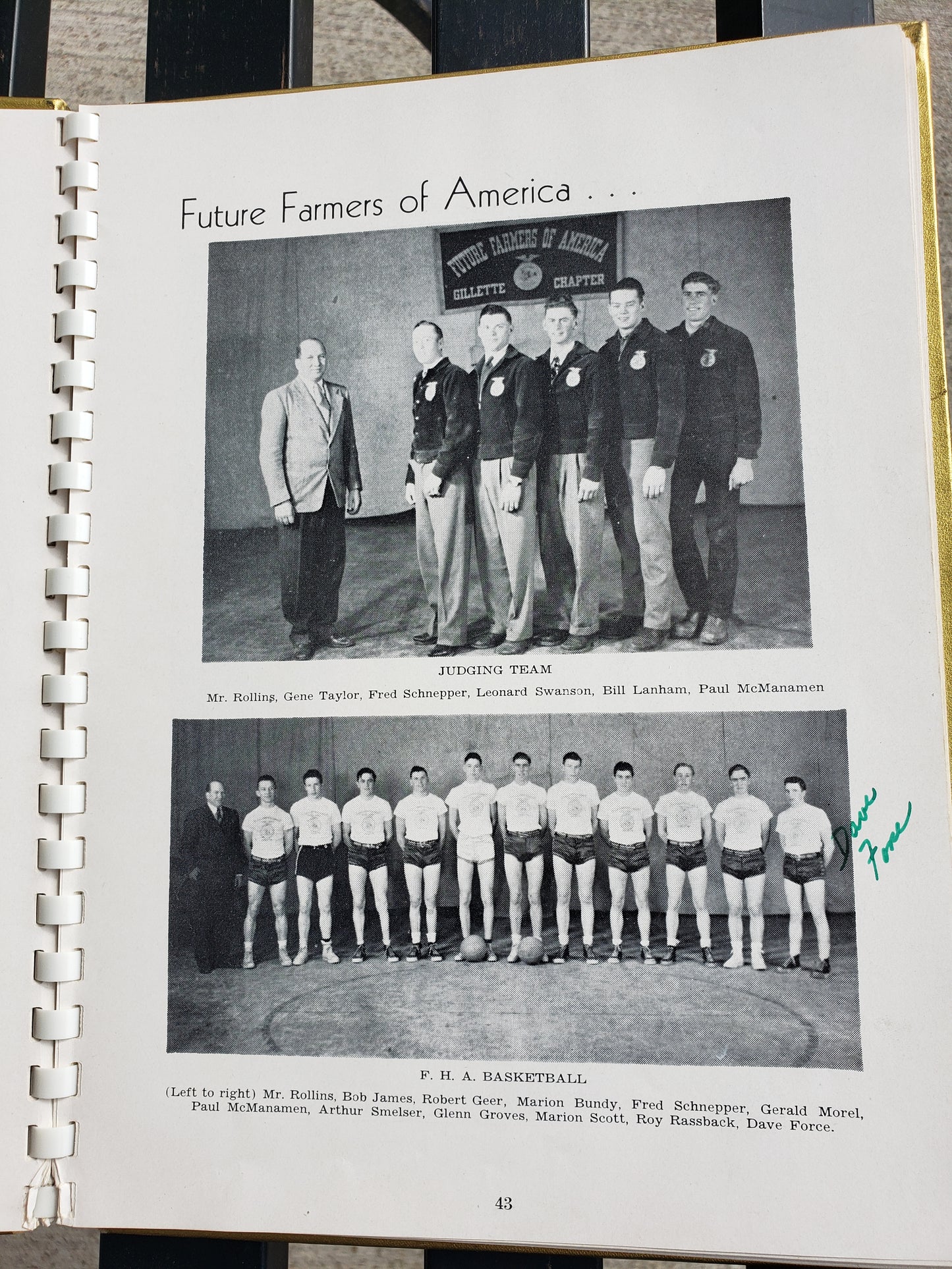 1949 CAMEL yearbook Campbell County High School Gillette Wyoming
