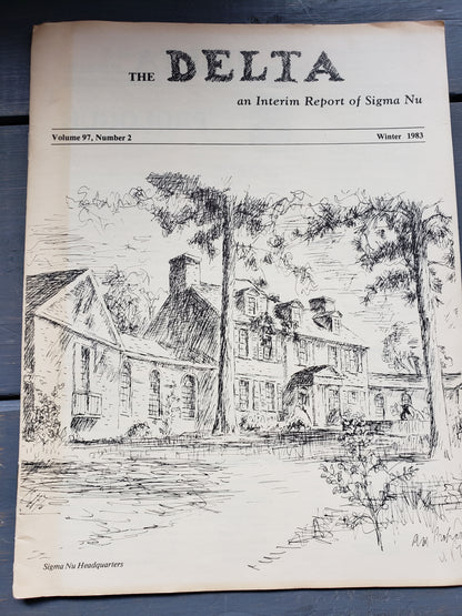 The Delta of Sigma Nu Winter 1983 issue