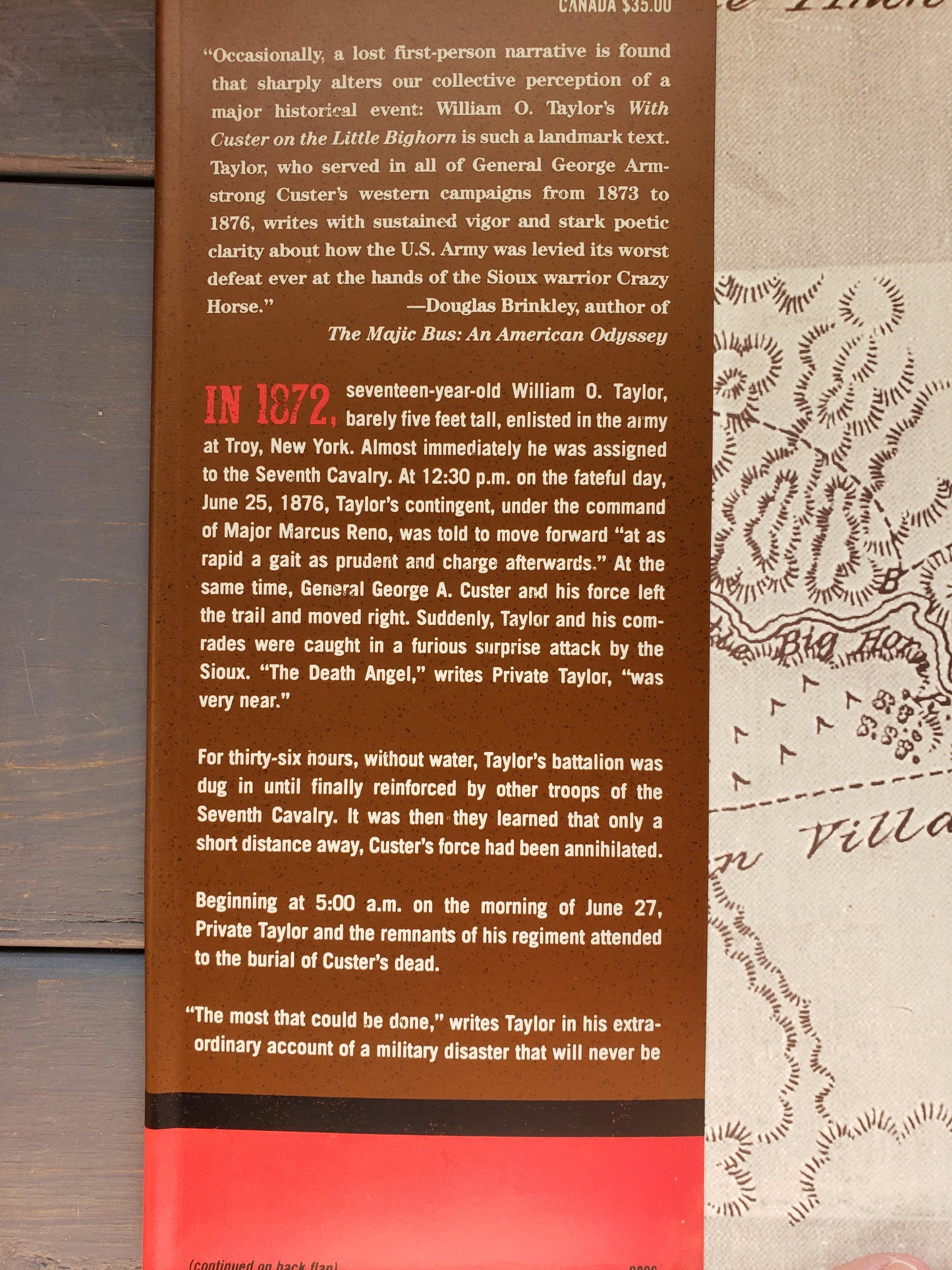 With Custer on the Little Bighorn by William O. Taylor
