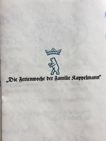 "Friday" in the Kappelmann Families Holiday Week series by Detlev Nitschke