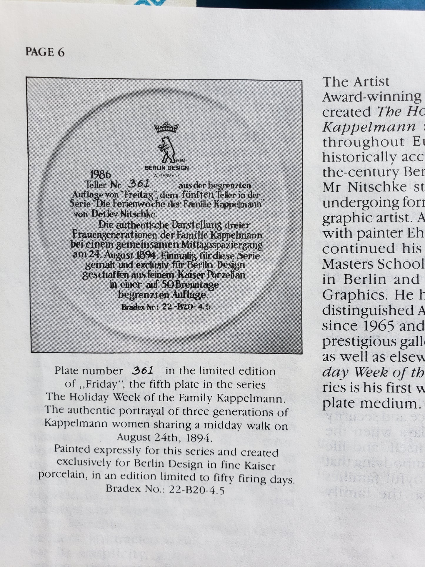 "Friday" in the Kappelmann Families Holiday Week series by Detlev Nitschke