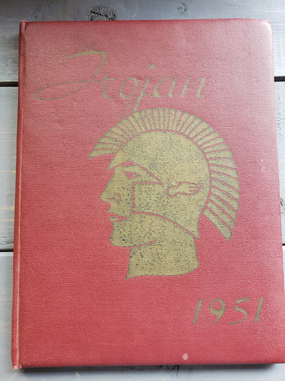 1951 Johnson High School Yearbook, Johnson, Kansas