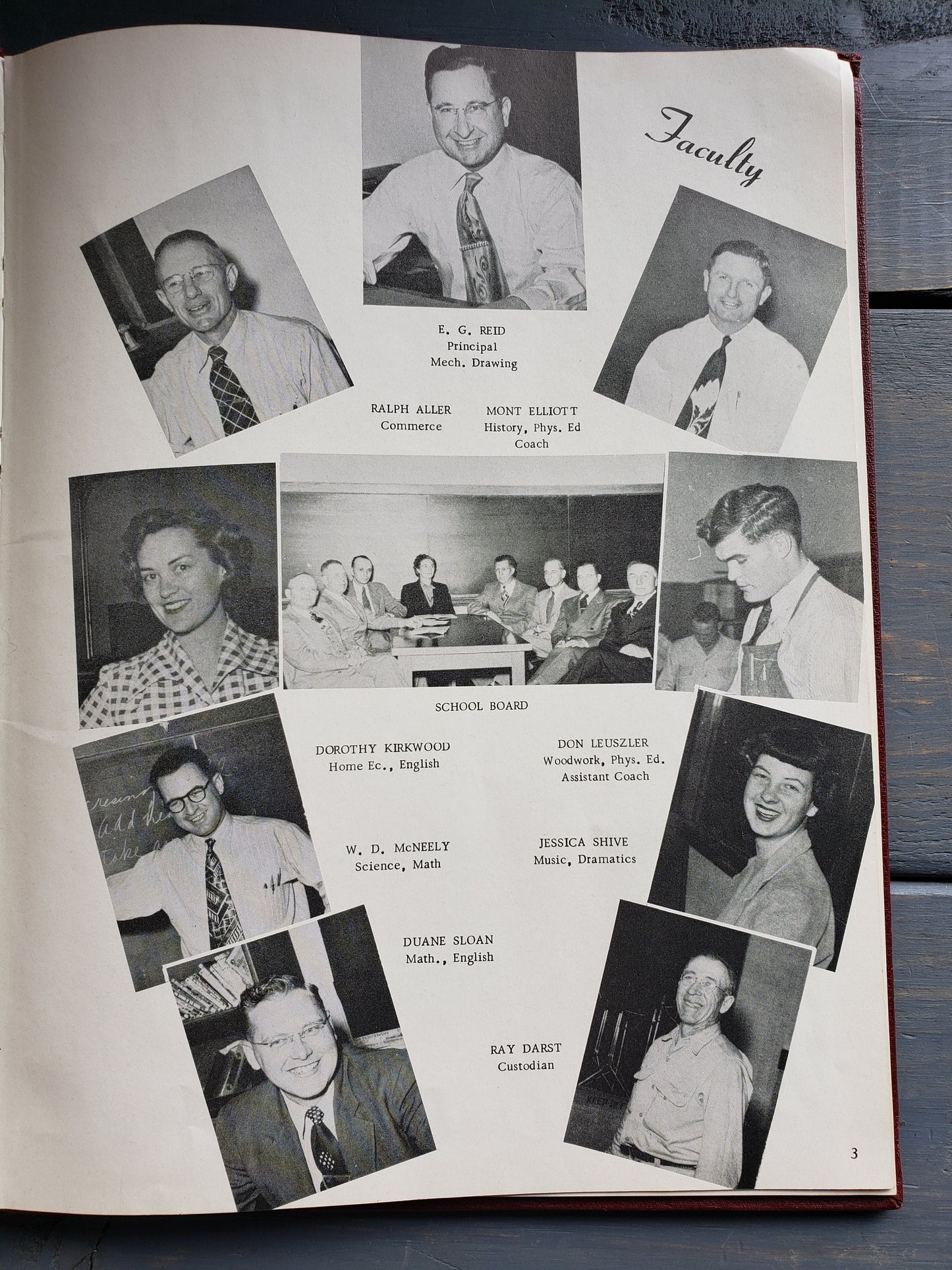 1951 Johnson High School Yearbook, Johnson, Kansas