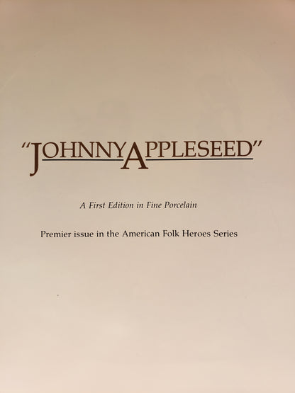Johnny Appleseed commemorative plate