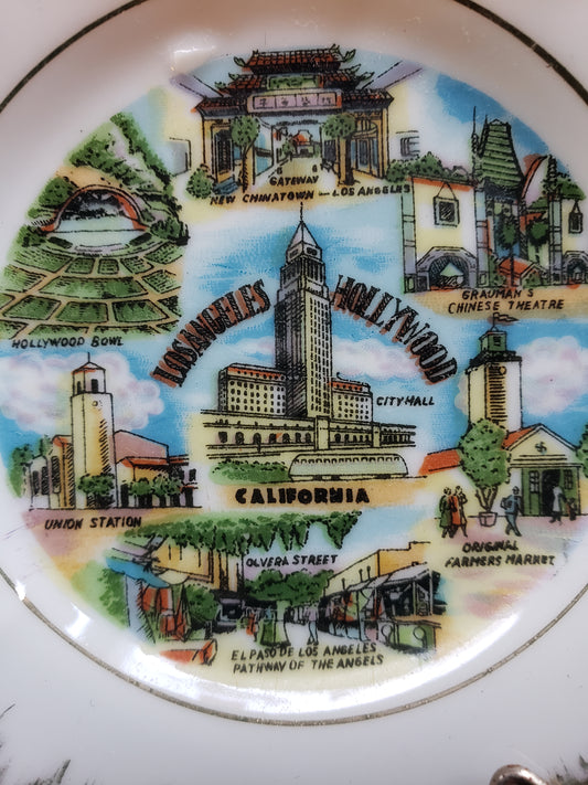 California souvenir plate wall hang
