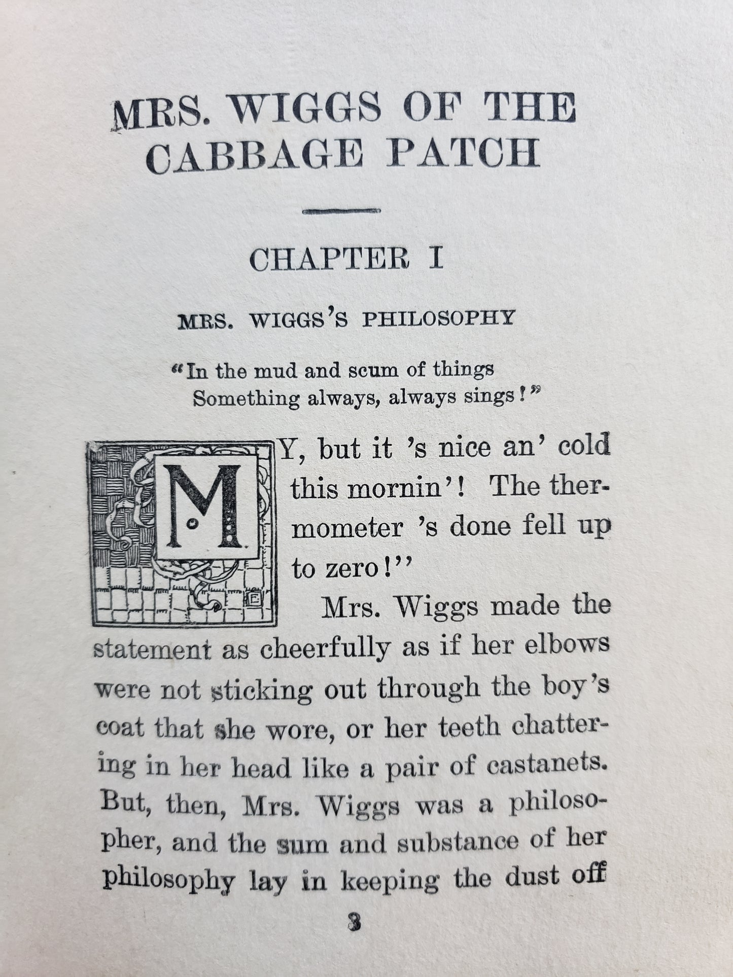 Mrs. Wiggs of the Cabbage Patch (1901)