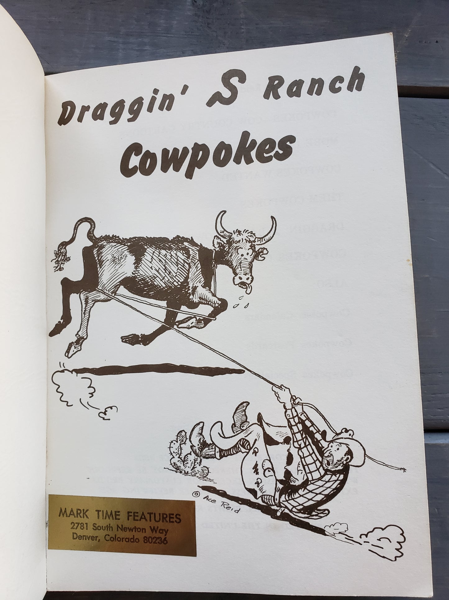 Draggin' S Ranch Cowpokes by Ace Reid (1966)