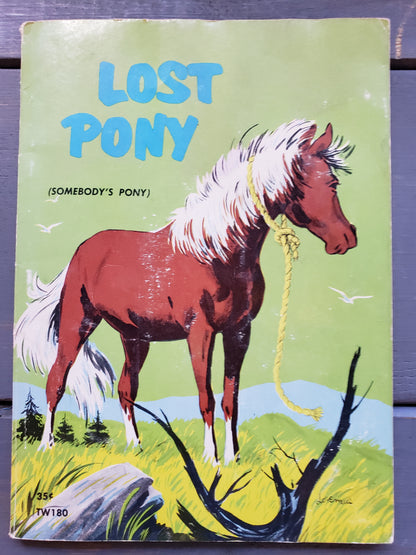 Lost Pony (1951) Scholastic book