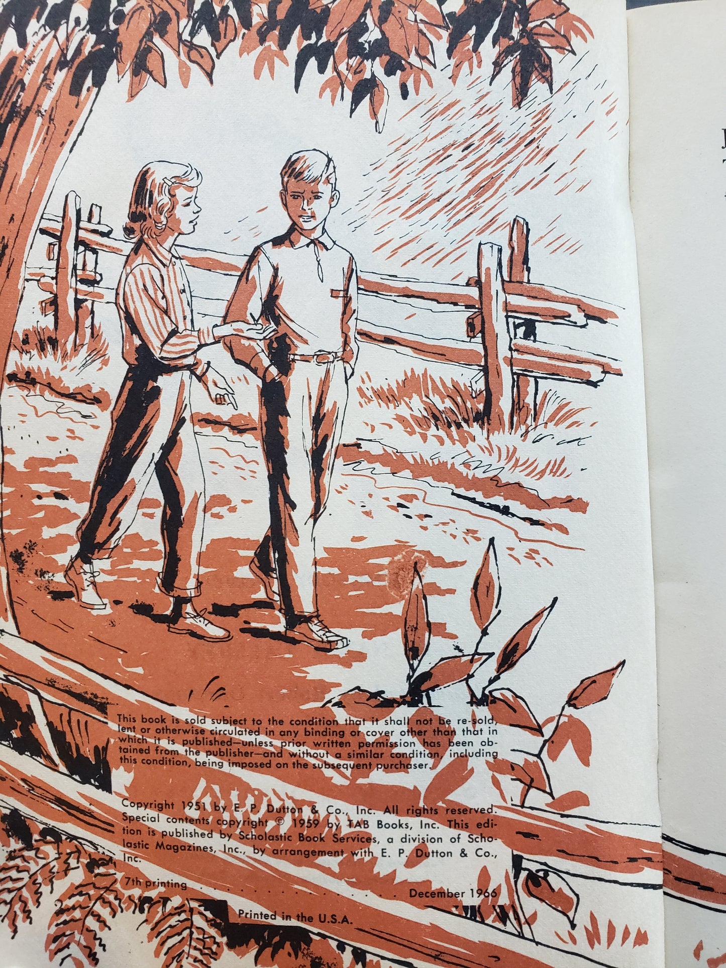 Lost Pony (1951) Scholastic book