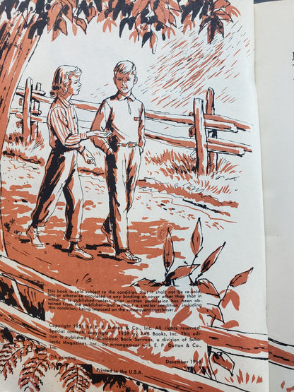 Lost Pony (1951) Scholastic book