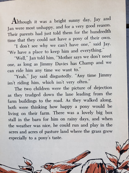 Lost Pony (1951) Scholastic book