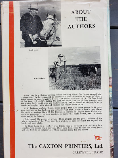 The Oregon Desert (1965) by ER Jackman and RA Long