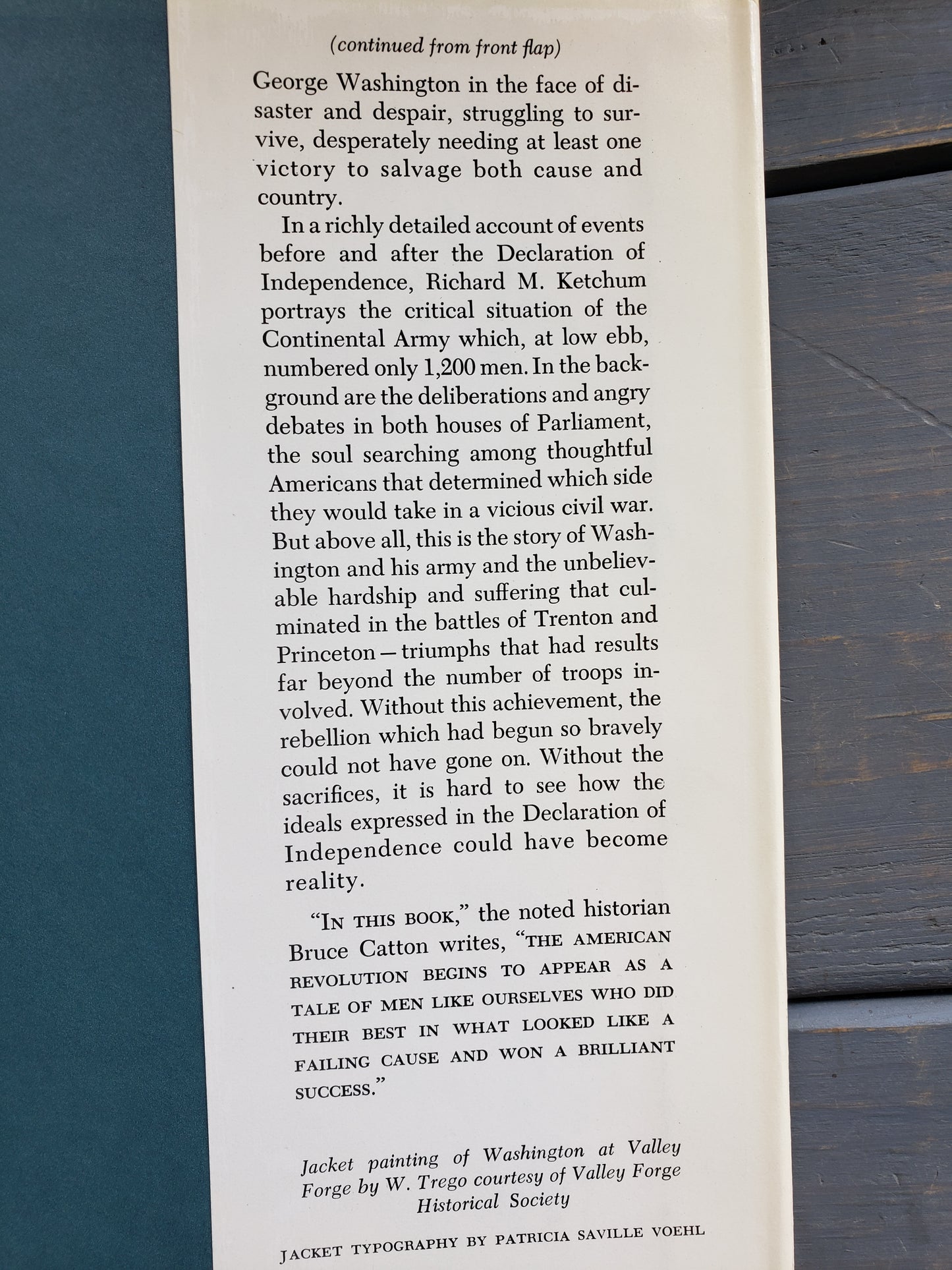 The Winter Soldiers by Richard M. Ketchum