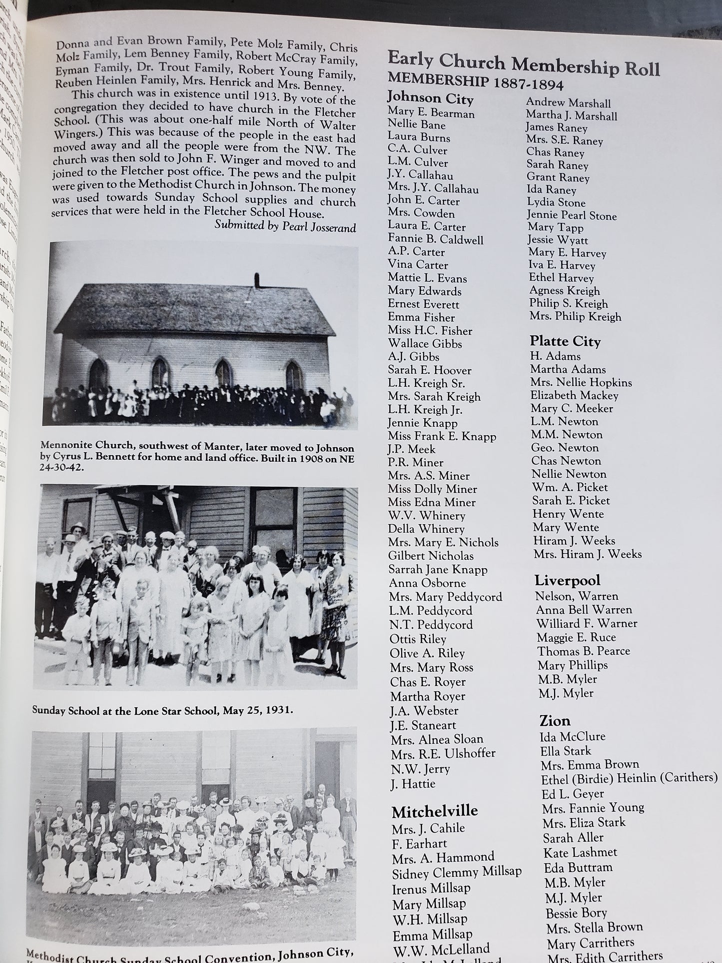 Stanton County Kansas 1887-1987 Centennial book