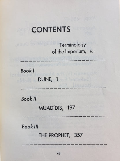DUNE by Frank Herbert (1965) Book Club Edition