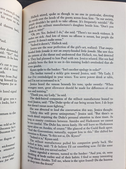 DUNE by Frank Herbert (1965) Book Club Edition