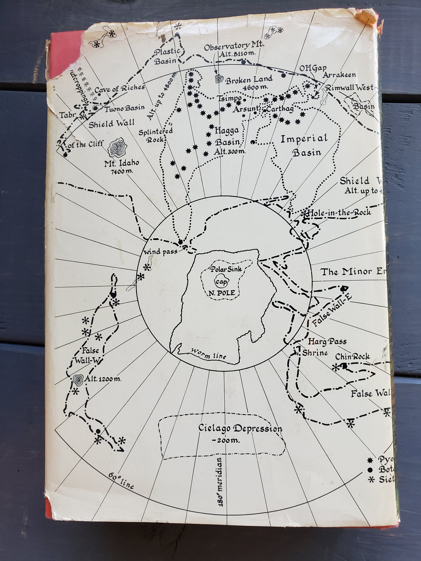 DUNE by Frank Herbert (1965) Book Club Edition