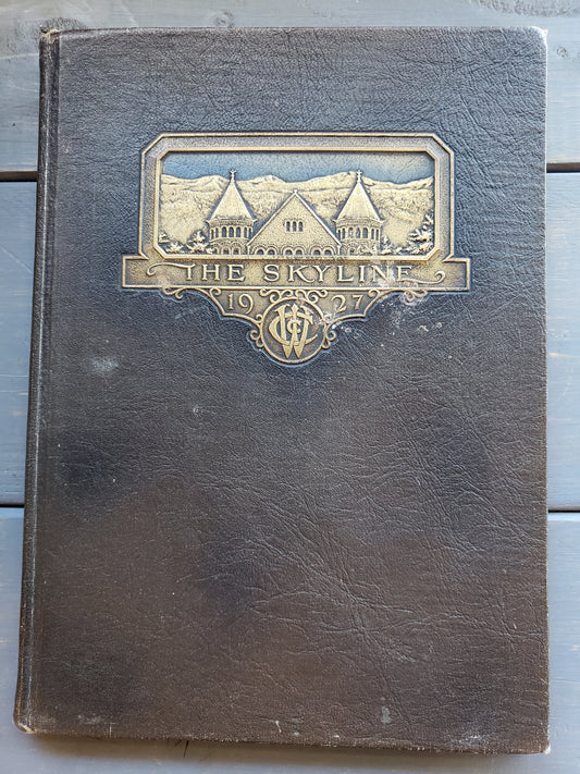 1927 yearbook Colorado Woman's College "The Skyline"