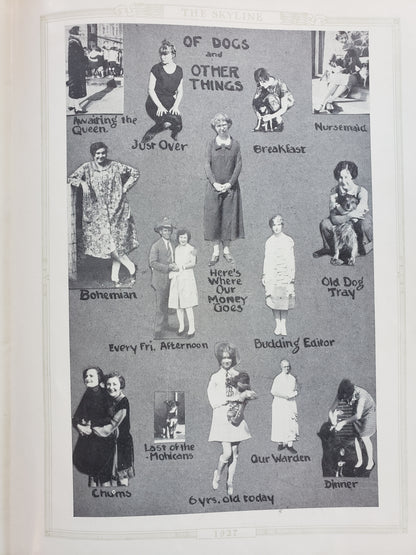 1927 yearbook Colorado Woman's College "The Skyline"