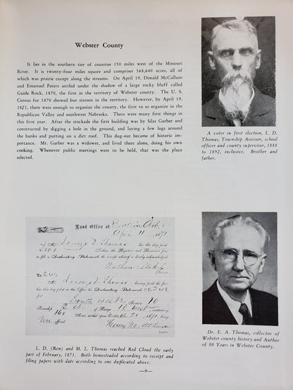 80 Years in Webster County (Nebraska) 1953