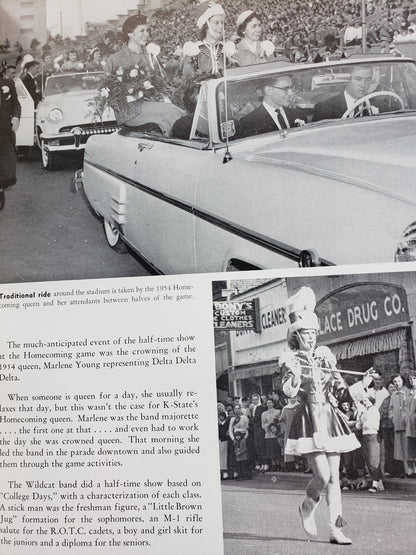 1955 Kansas State College yearbook "Royal Purple"