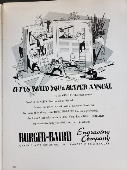 1953 Kansas State College yearbook "Royal Purple"