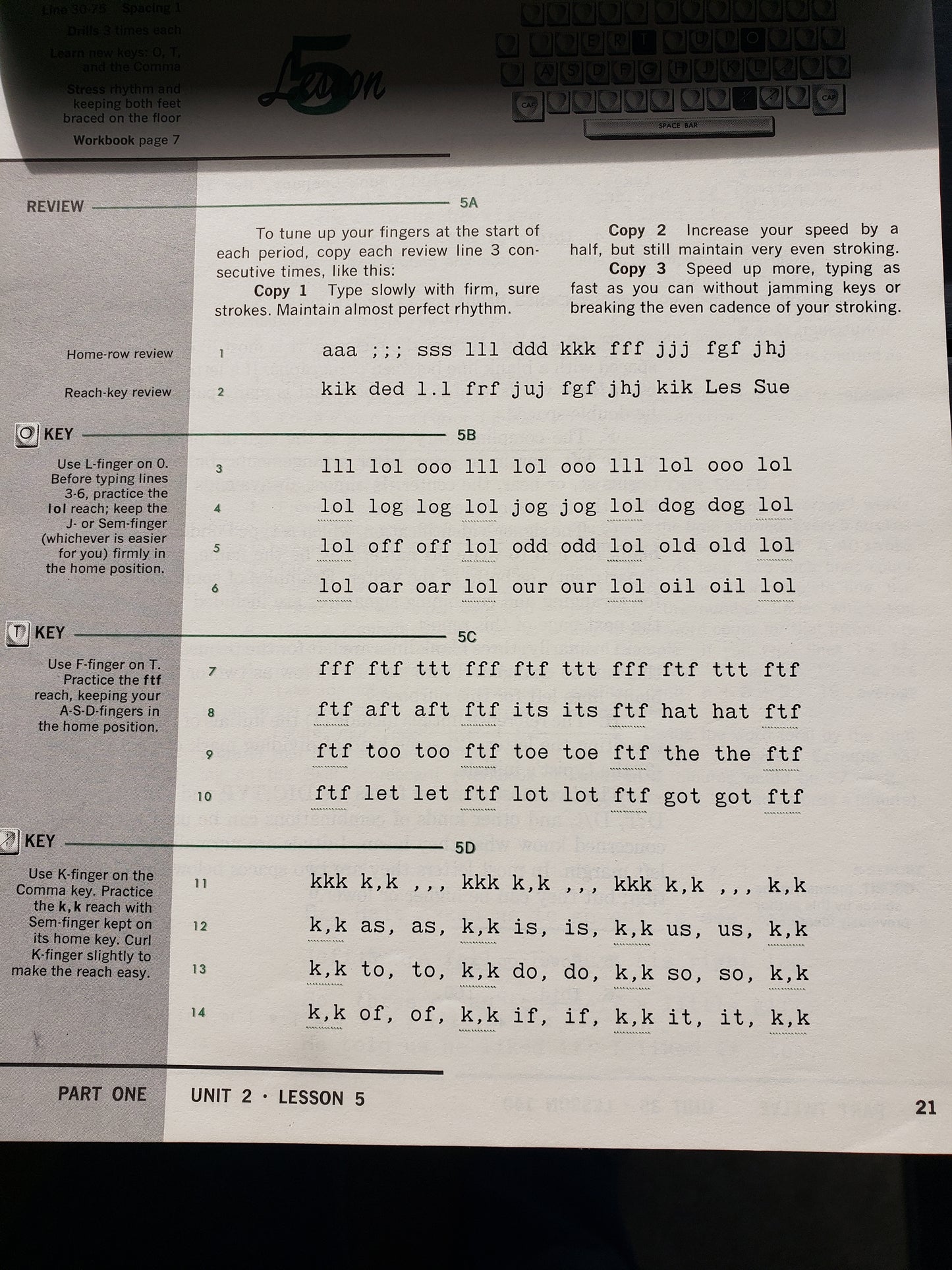 1967 Gregg General Typing 1