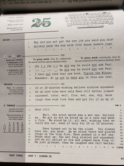 1967 Gregg General Typing 1