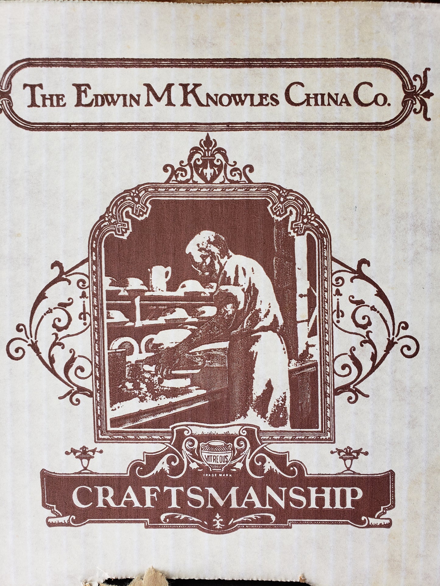 The Fox and the Grapes collectible plate (1988)