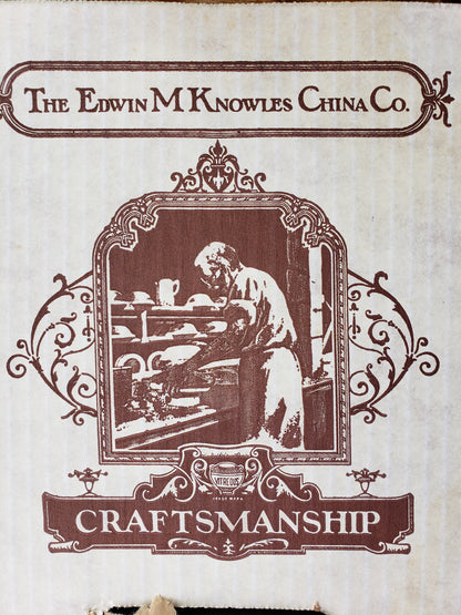 The Fox and the Grapes collectible plate (1988)