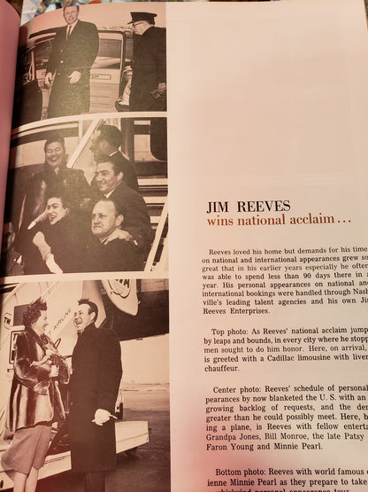 Jim Reeves Memorial & Souvenir Photo Album Vol. 1