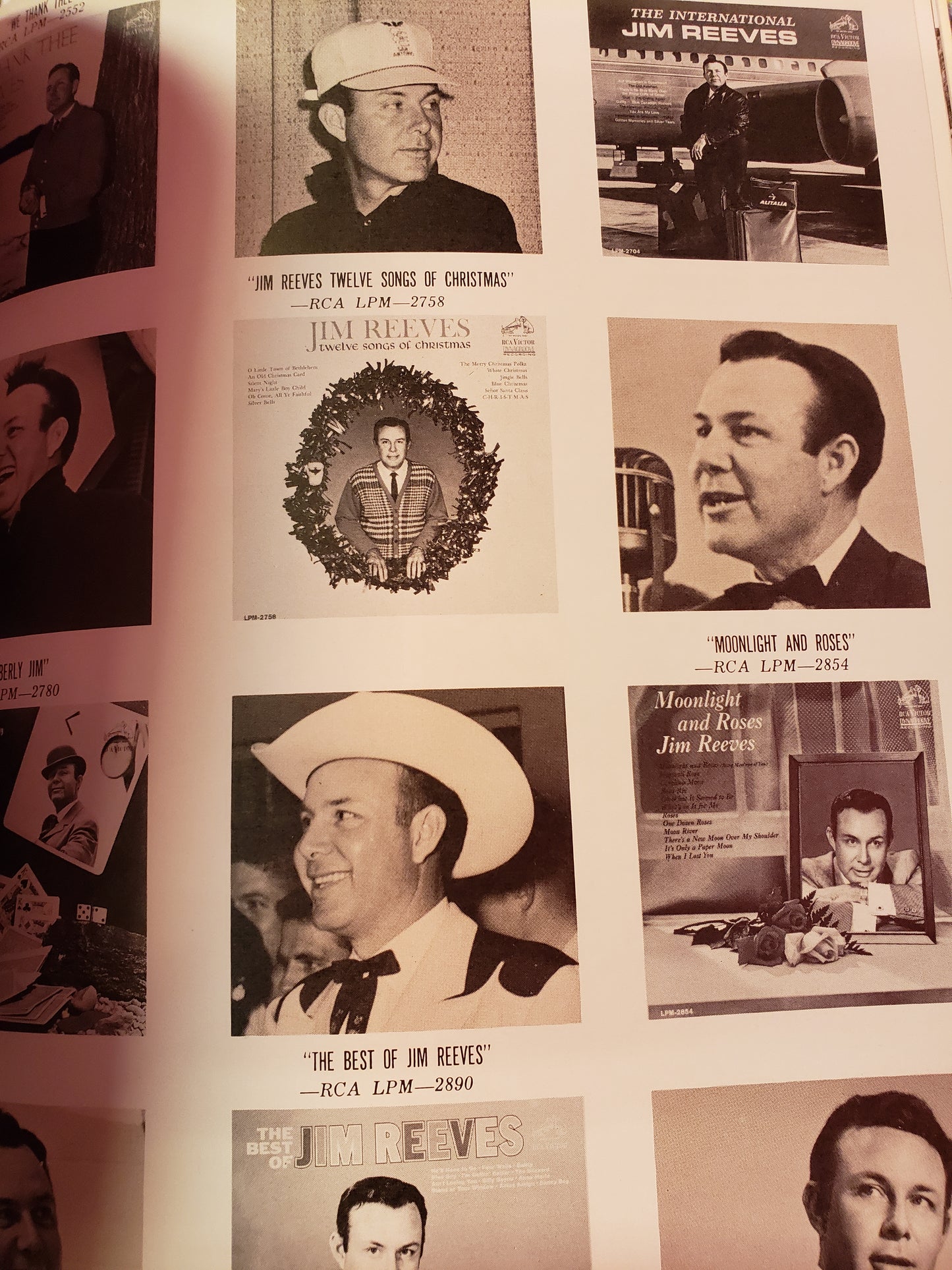 Jim Reeves Memorial & Souvenir Photo Album Vol. 1