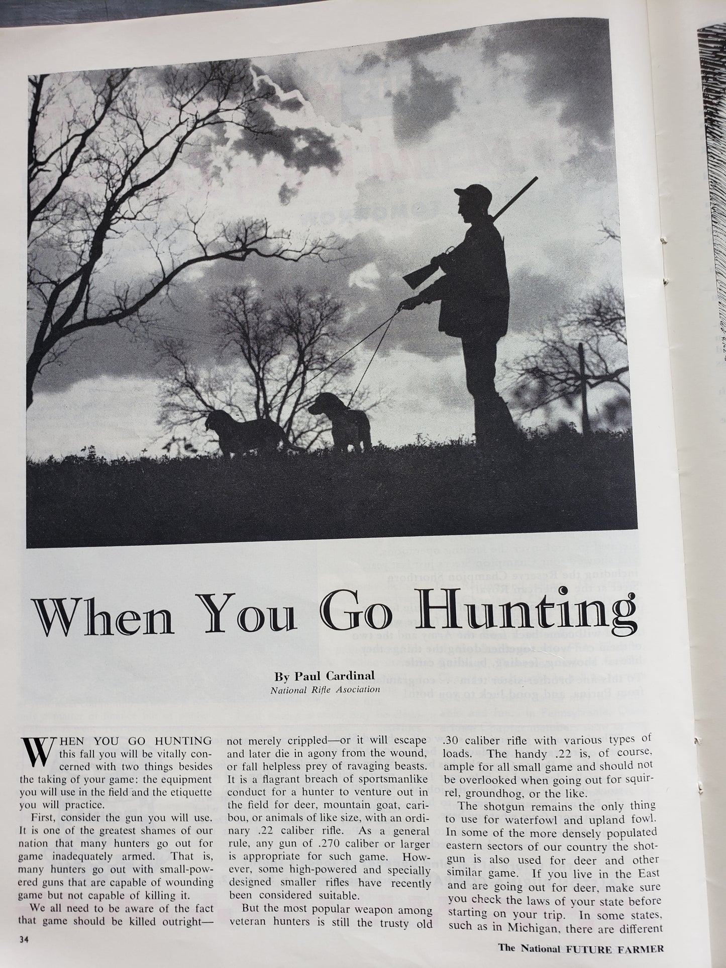 1956 Future Farmer Magazine (Oct. - Nov.)