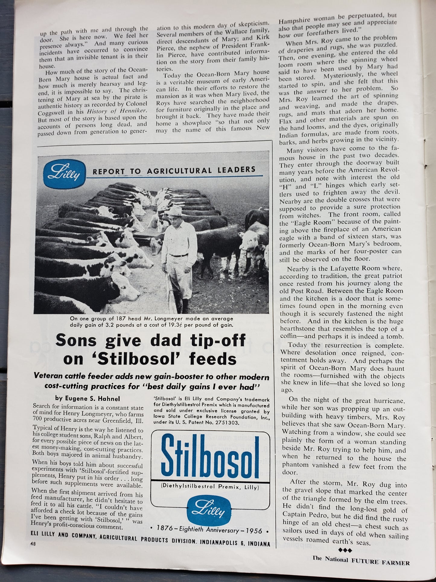 1956 Future Farmer Magazine (Oct. - Nov.)