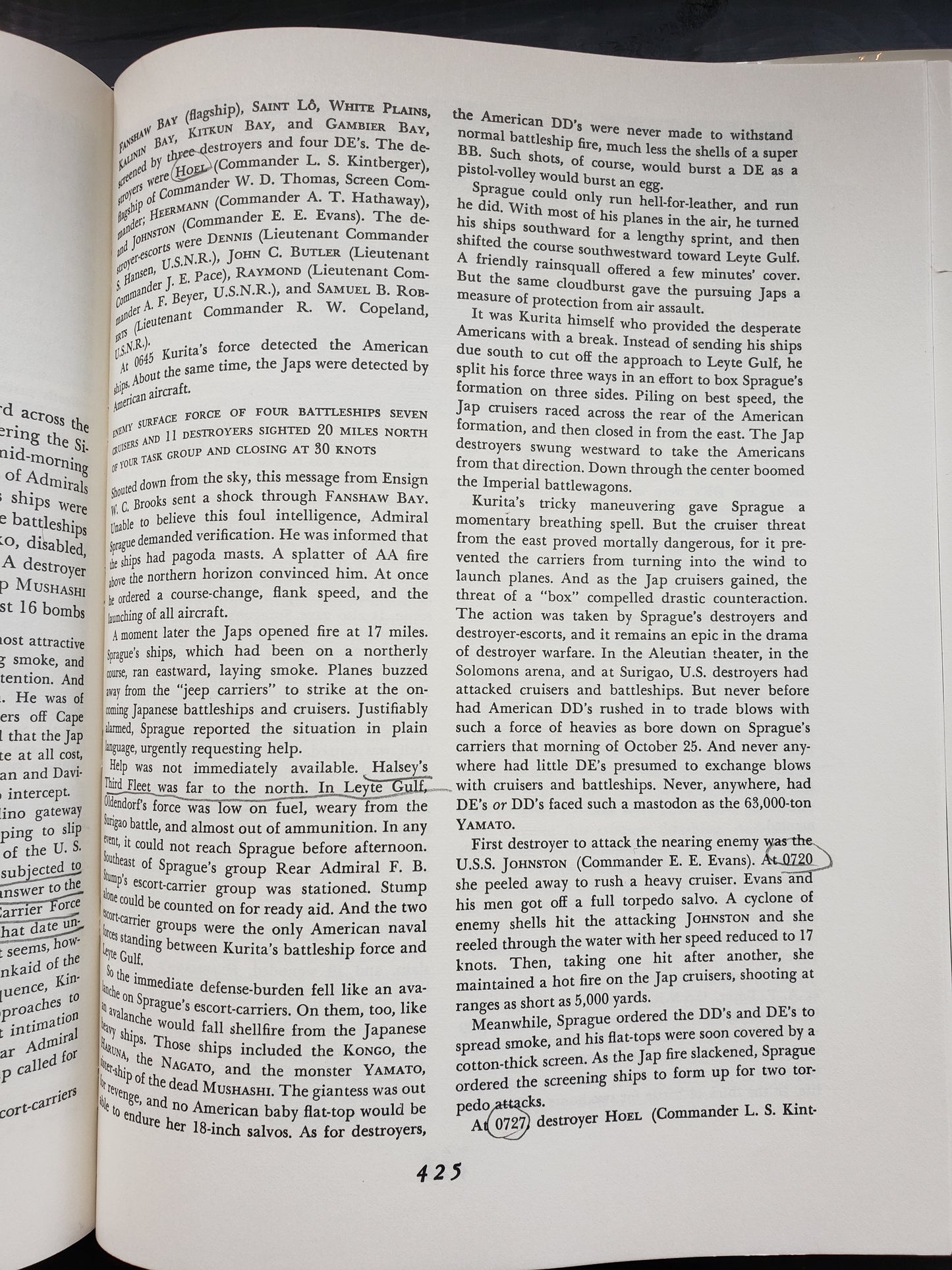 United States Destroyer Operations in World War II by Theodore Roscoe