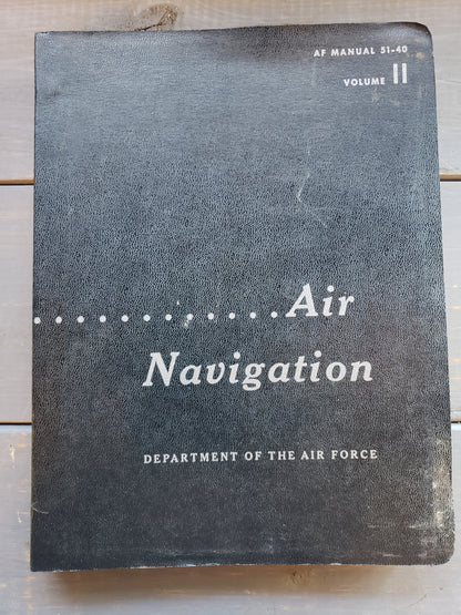 (1950) Set of Air Navigation training books