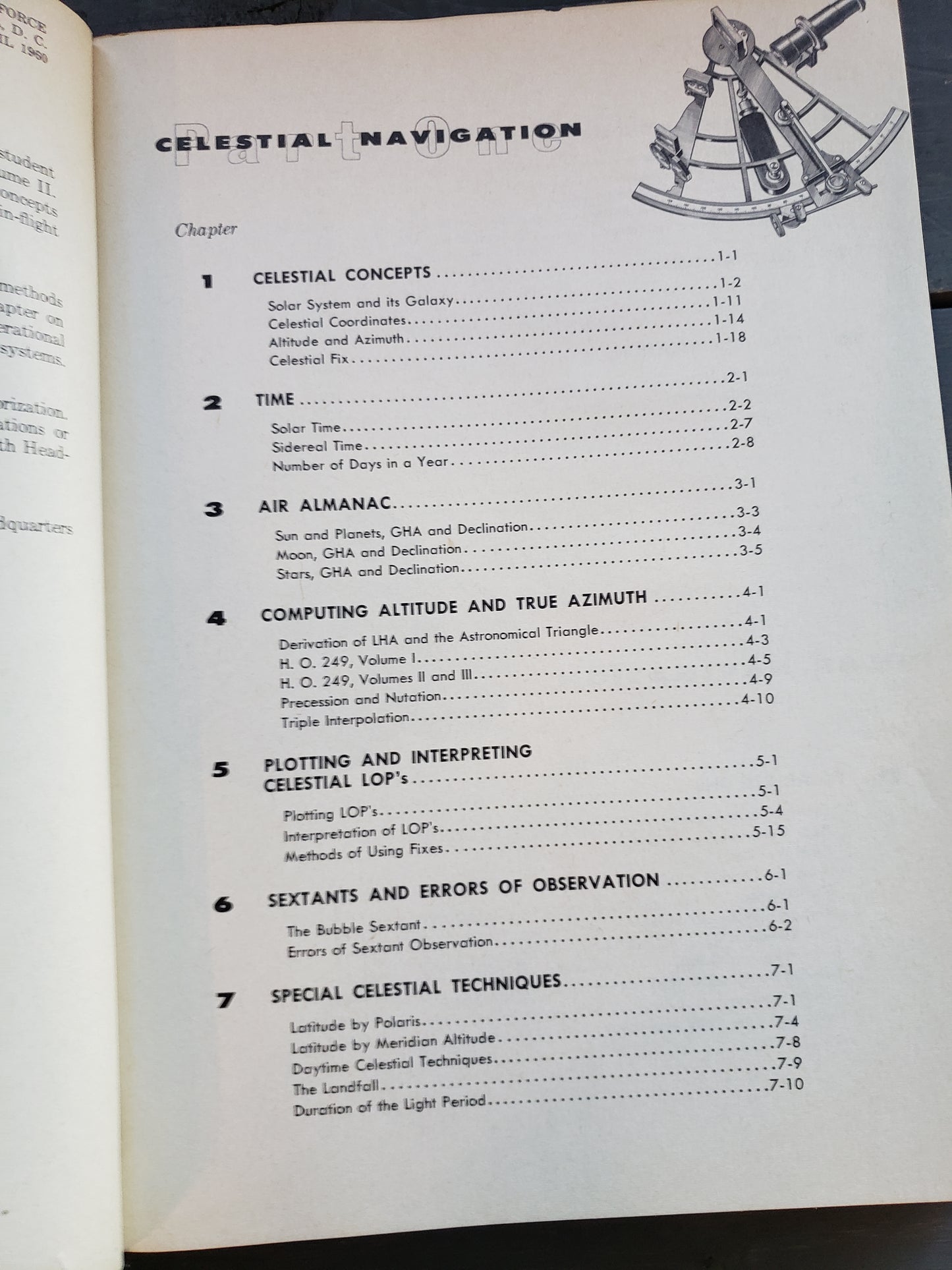 (1950) Set of Air Navigation training books
