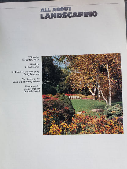 All About Landscaping (1980)by Ortho Books