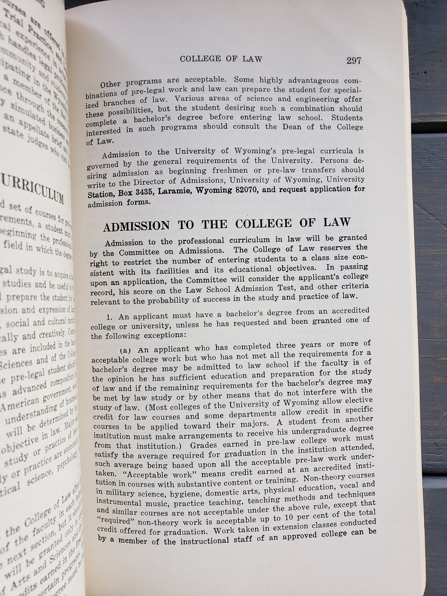 University of Wyoming 1971-72 Bulletin