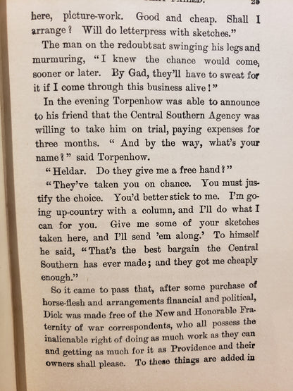 The Light that Failed, by Rudyard Kipling
