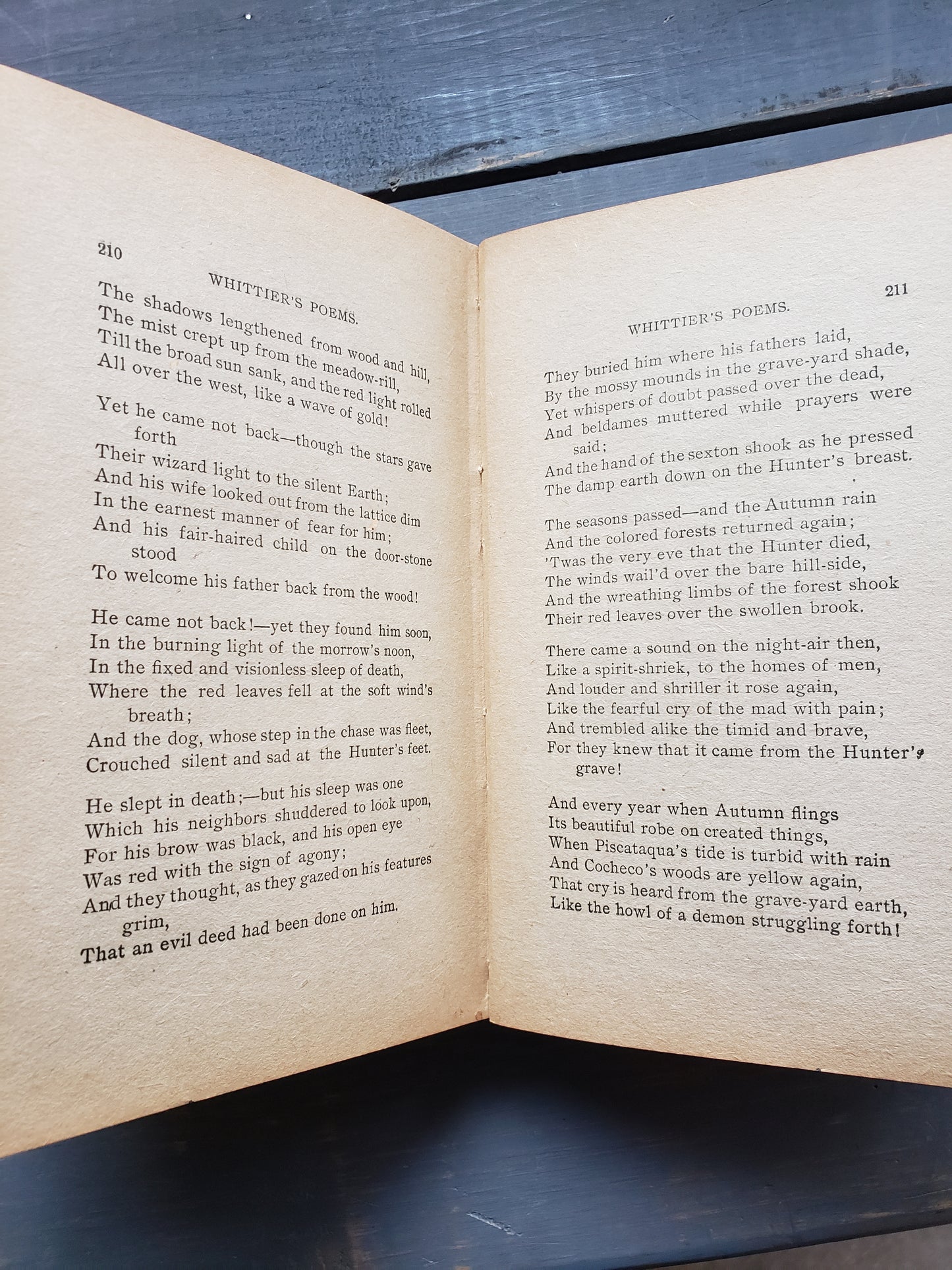 Whittier's Poems (early 1900s)