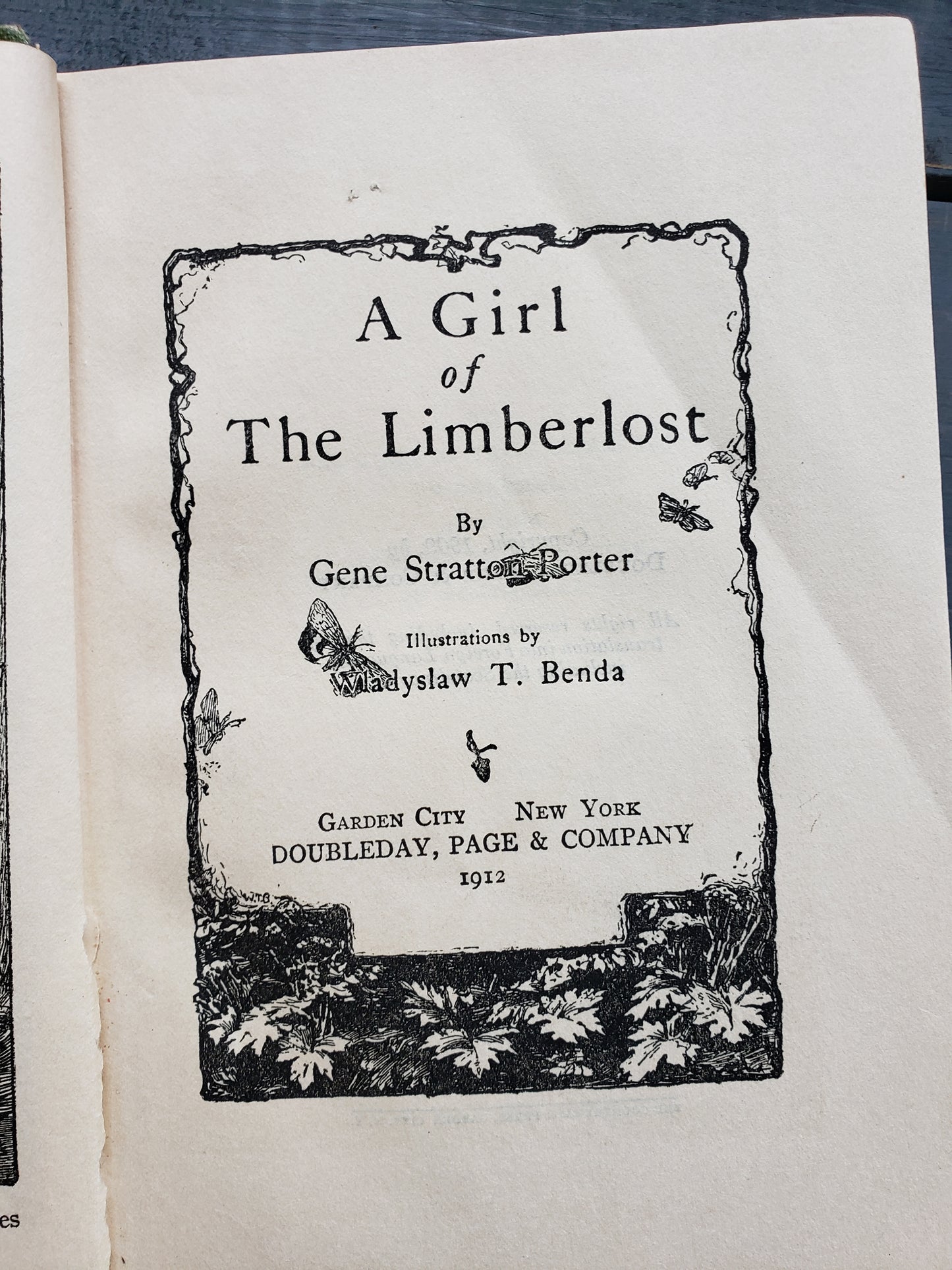 A Girl of Limberlost by Gene Stratton Porter (1912)